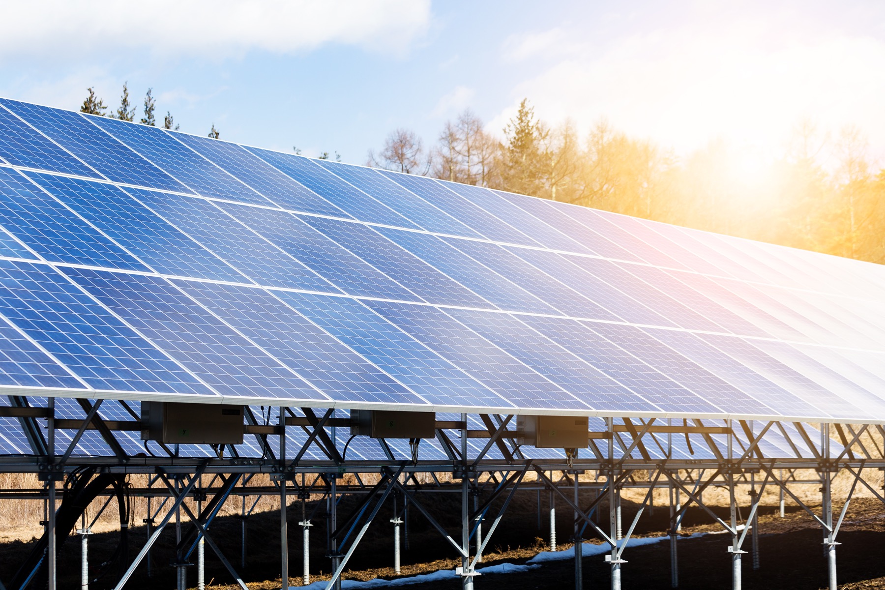 Solar power plant